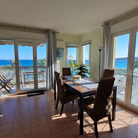 Villa Azzurra Menton Apt Luxe, Front Mer, 4Th Floor Of 5, Wifi, Tvsat, Climate Exterior foto